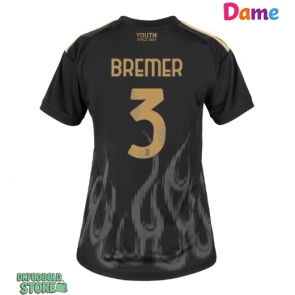 Juventus Gleison Bremer #3 Replika Tredjetrøje Dame 2026-27 Kortærmet